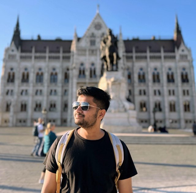 Portrait of Kumar Ashwin